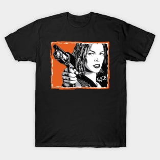 ALICE FROM RESIDENT EVIL T-Shirt